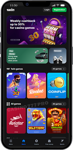1win App Casino Games