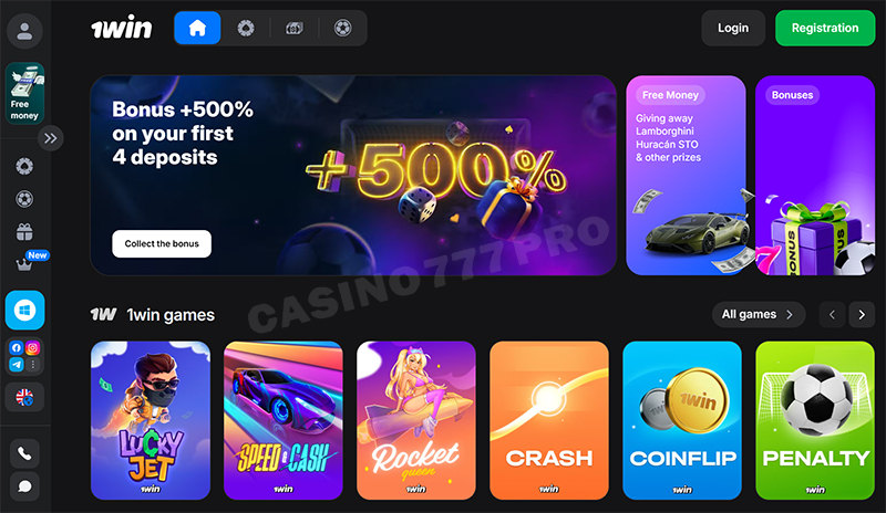 1win Design and Key Features