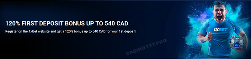 1xBet Sports Casino Bonus 