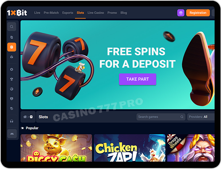 1xBit App Mobile Casino Games