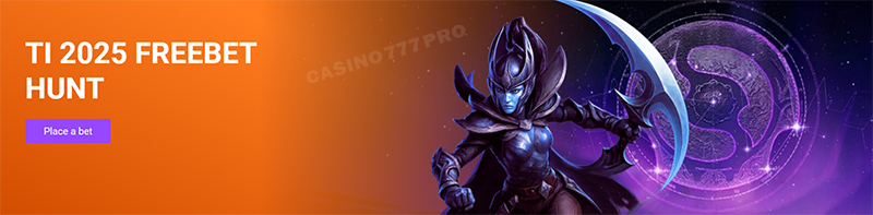 1xbit TI 2025 Freebet Hunt