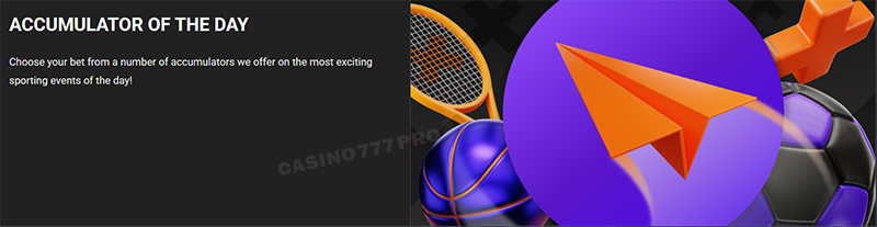 1xbit Accumulator of the Day