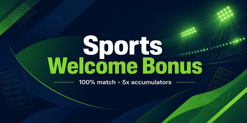 22Bet sports welcome bonus overview with accumulator wagering