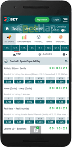 22Bet Mobile Website