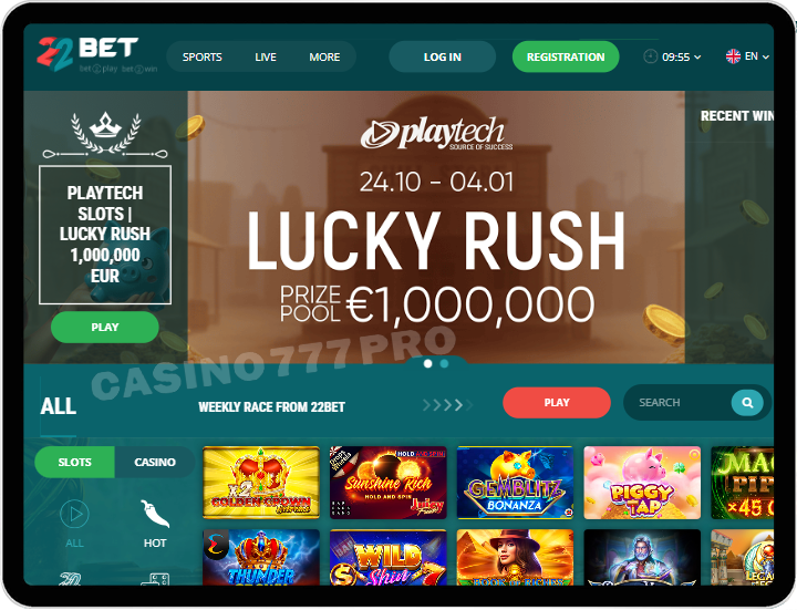 22Bet App Mobile Casino Games