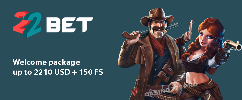 22Bet Casino Welcome Package