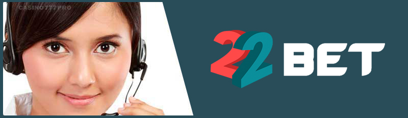22Bet Client Support