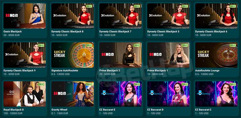 22Bit Live Casino
