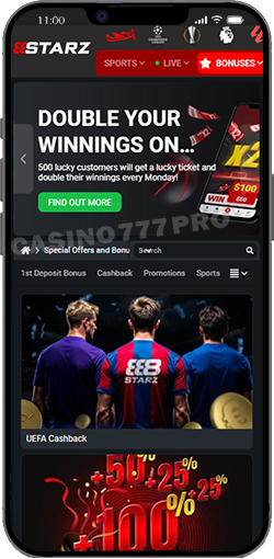 888starz Mobile Website