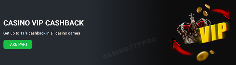 888starz Casino VIP Cashback
