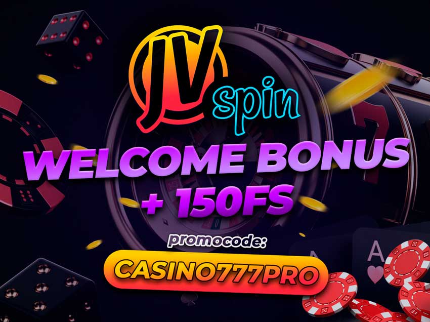JVSpin welcome bonus 