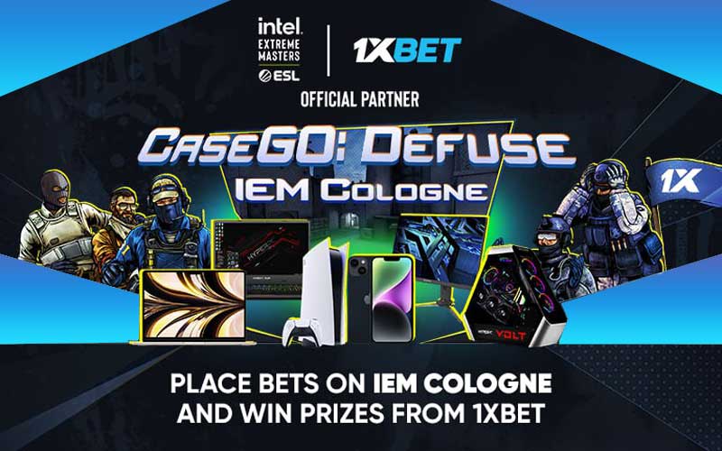 Unleash Your Esports Fortune - Win Big at IEM Cologne 2023 with 1xBet