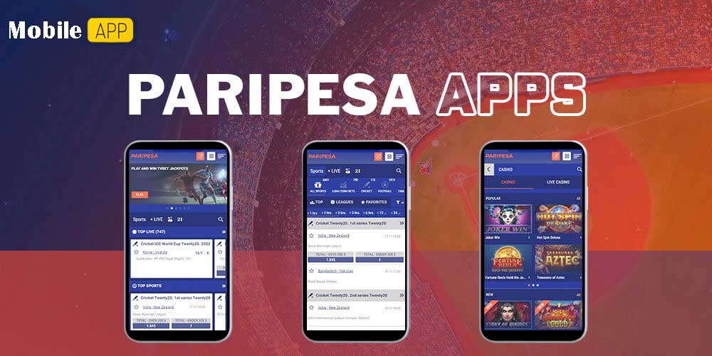 Paripesa mobile app