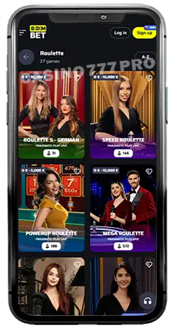 BDMBet Mobile Casino Games