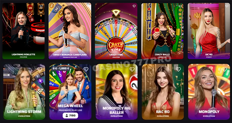 BDMBet Live Casino and Live Games