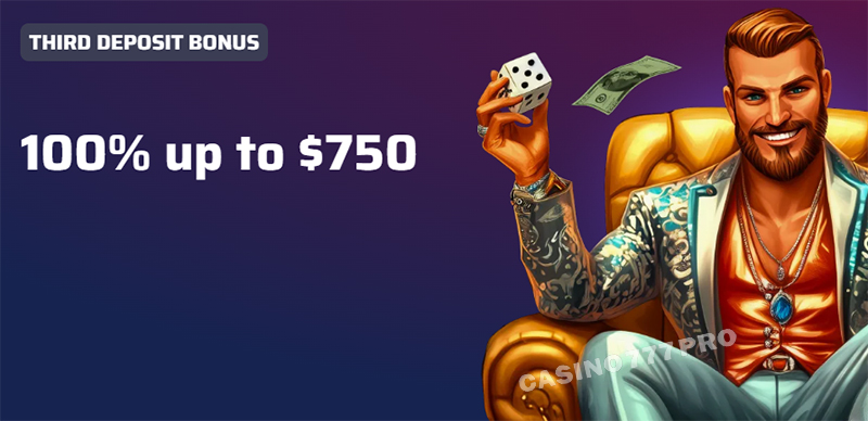 BDMBet Third Deposit Bonus