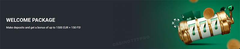 Betwinner Welcome Package up to &euro;1500 + 150 FS