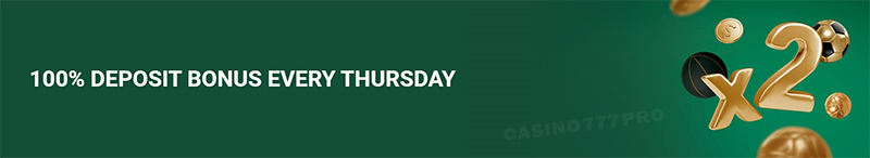 Betwinner 100% Deposit Bonus Every Thursday