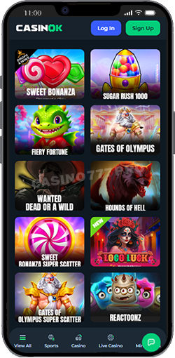 Casinok Mobile App Casino Games