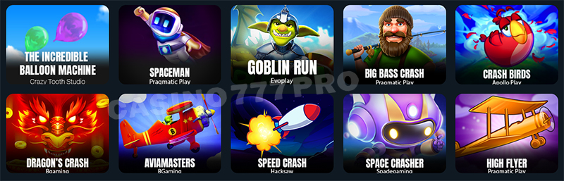 Casinok Crash Games
