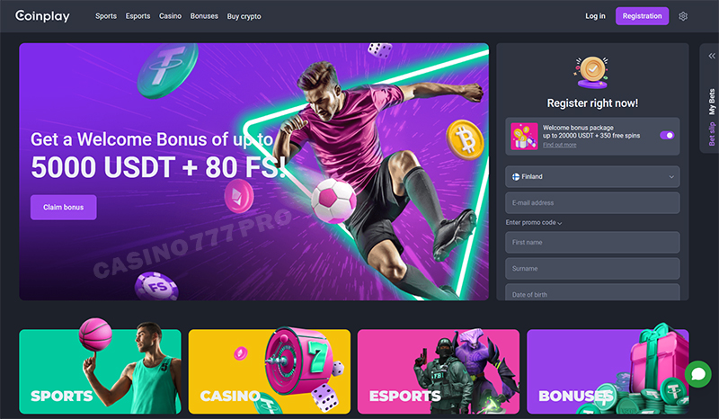 Coinplay Design and Smooth Experience