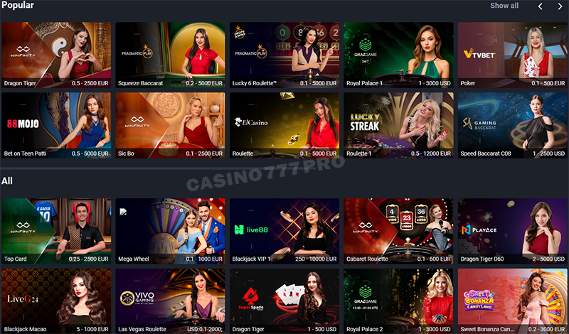 Coinplay Casino Games and Betting Options