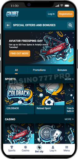 Coldbet Bonuses and Promotions for Mobile Players