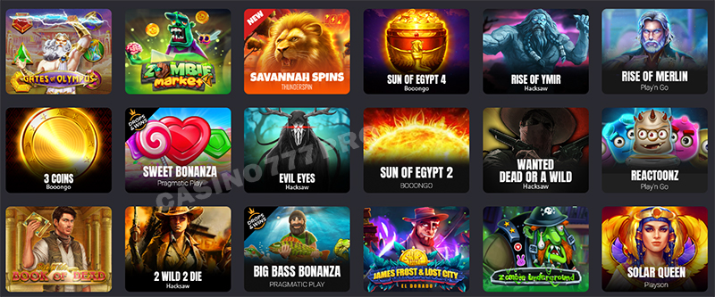 Donbet Casino Section