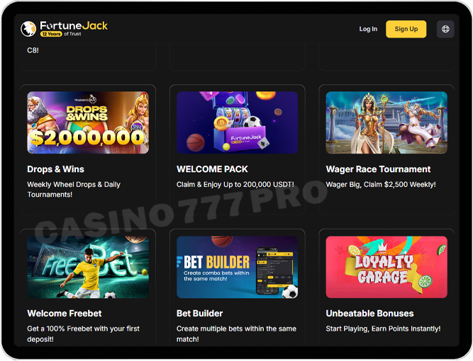 Features of Fortunejack Mobile Version We Loved
