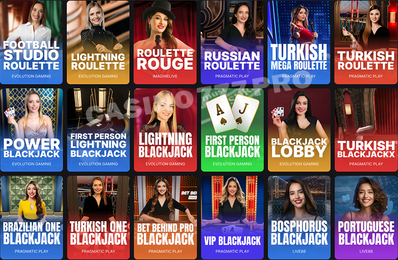 Fortunejack Table Games