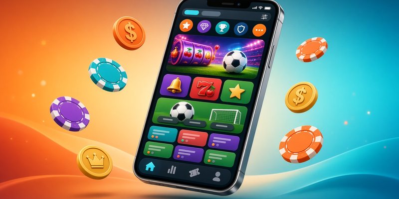 FortuneJack mobile casino and sportsbook on smartphones