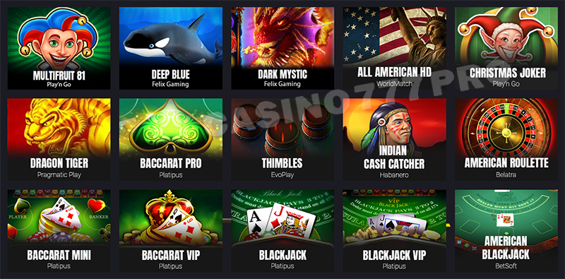 Freshbet Table Games