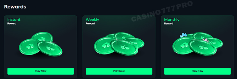 Daily, Weekly and Monthly Gamdom Bonus