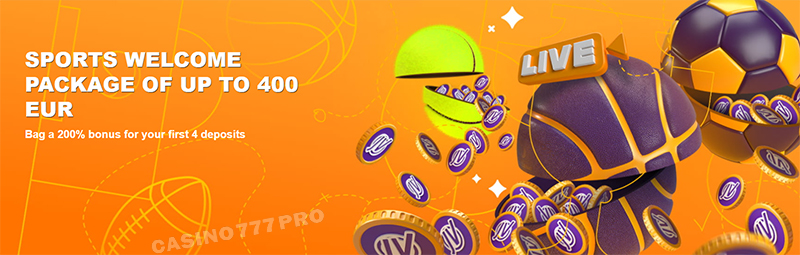 JVSpin Sports Welcome Bonus