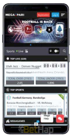 Megapari App Sports Betting Options and Live Betting