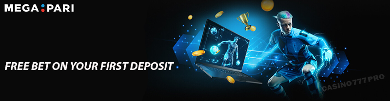 Megapari Free Bet on your first deposit