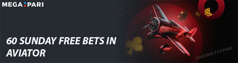 Megapari 60 Sunday Free Bets