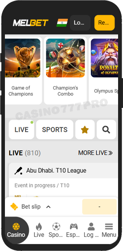 Melbet App Sports Betting Options