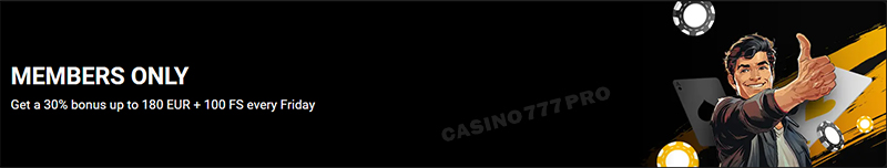 Melbet 30% Lucky Friday Bonus