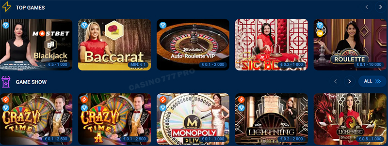 Mostbet Online Casino Games and Sports Betting
