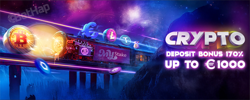 MyStake 170% Crypto Bonus