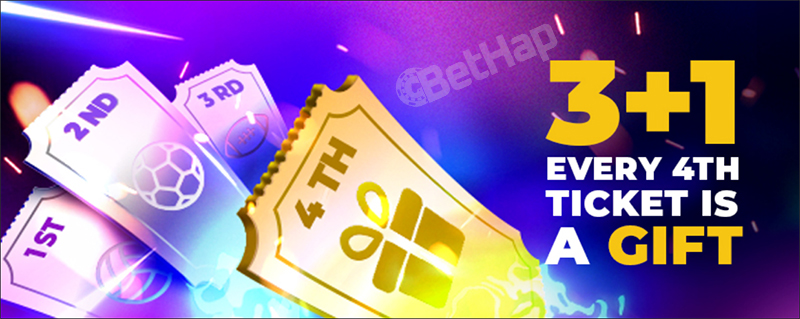 MyStake casino 3+1 FreeBet