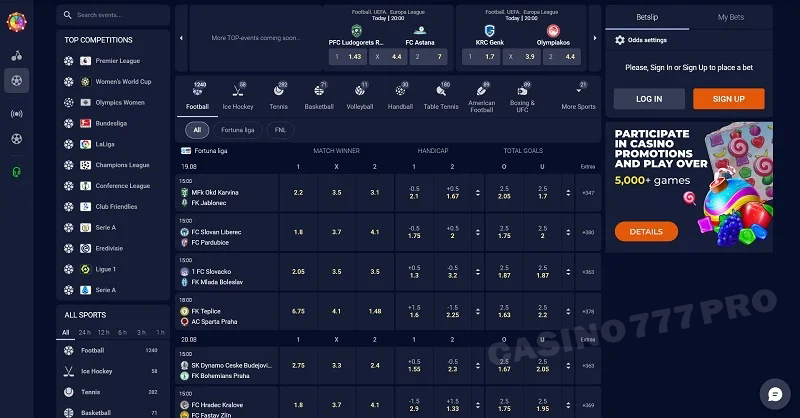 Nine Casino Sports Betting