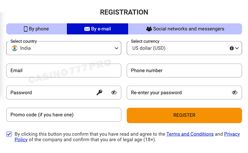 Paripesa Sign Up and Log In
