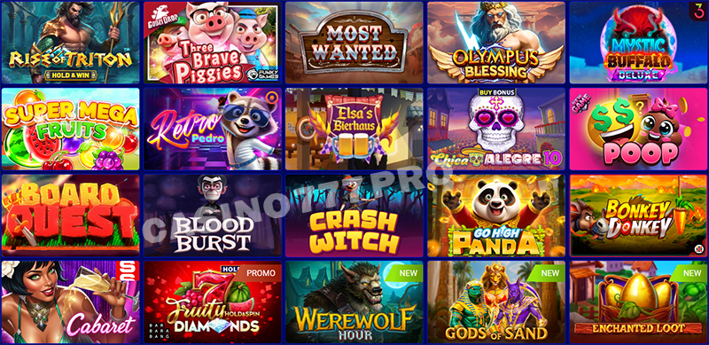 Paripesa Slot Games