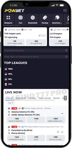 Powbet Mobile Sports Betting Options