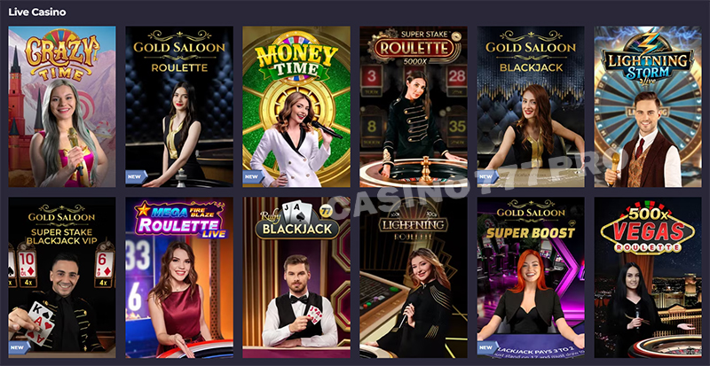 Powbet Live Casino