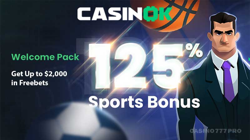 Casinok Sports Welcome Bonus