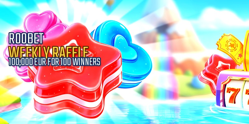 Roobet Weekly Raffle - 100,000 EUR Shared by 100 Winners Every Week