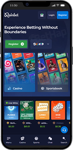 Is there a Rainbet mobile application?